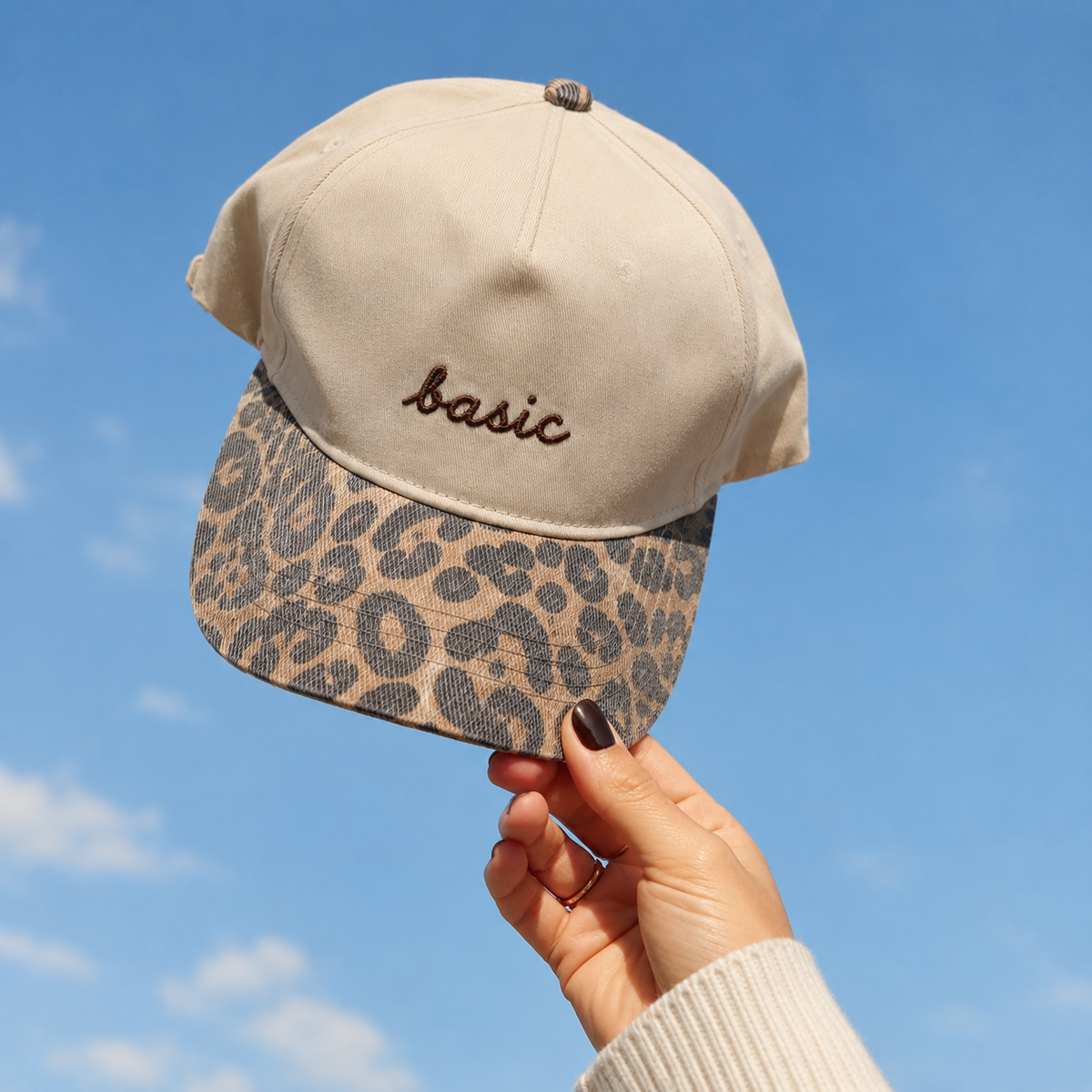 Leopard Print Hat