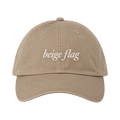 Beige Flag Dad Hat