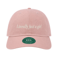 Literally Just a Girl Dad Hat