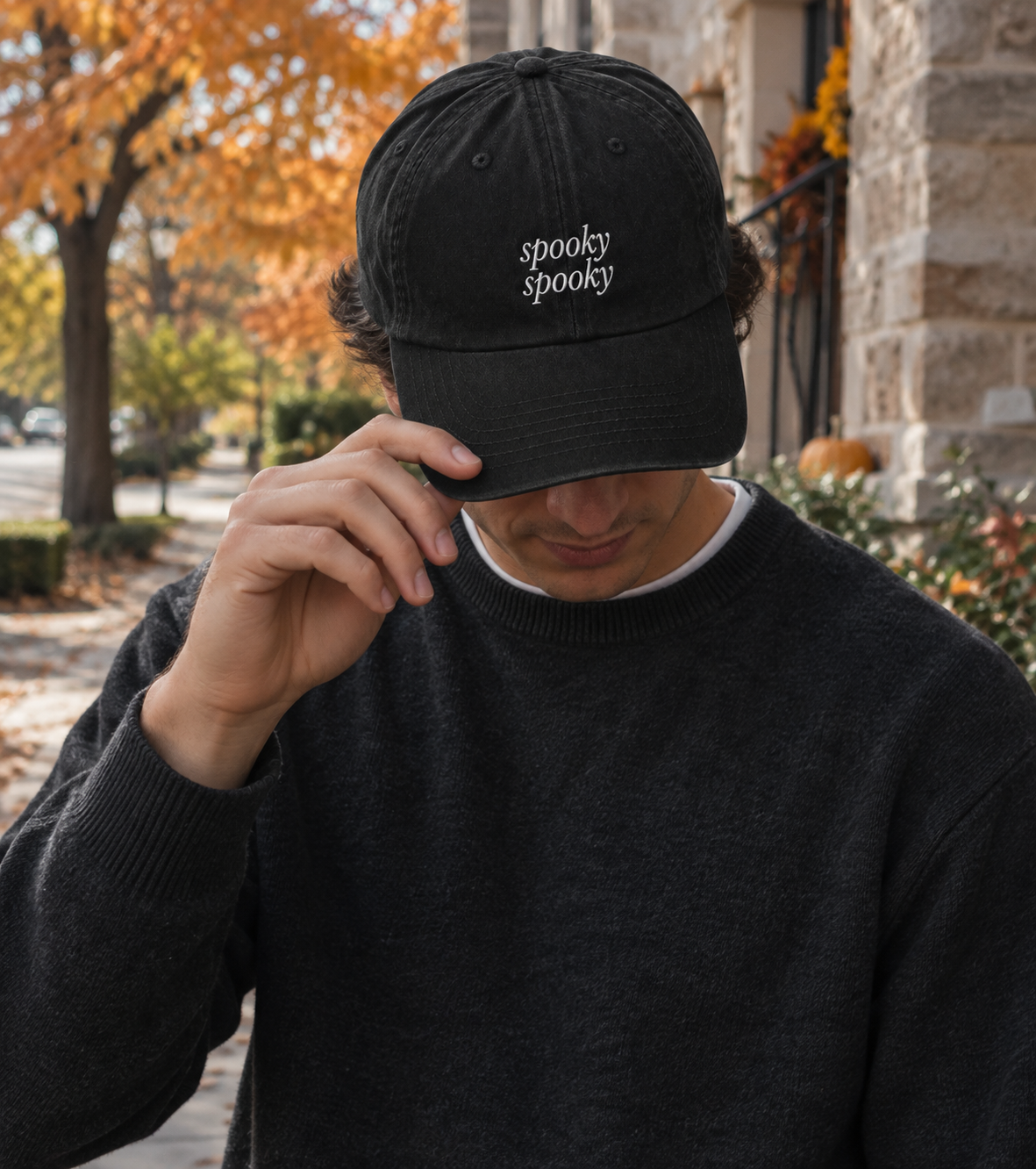 Spooky Spooky Dad Hat