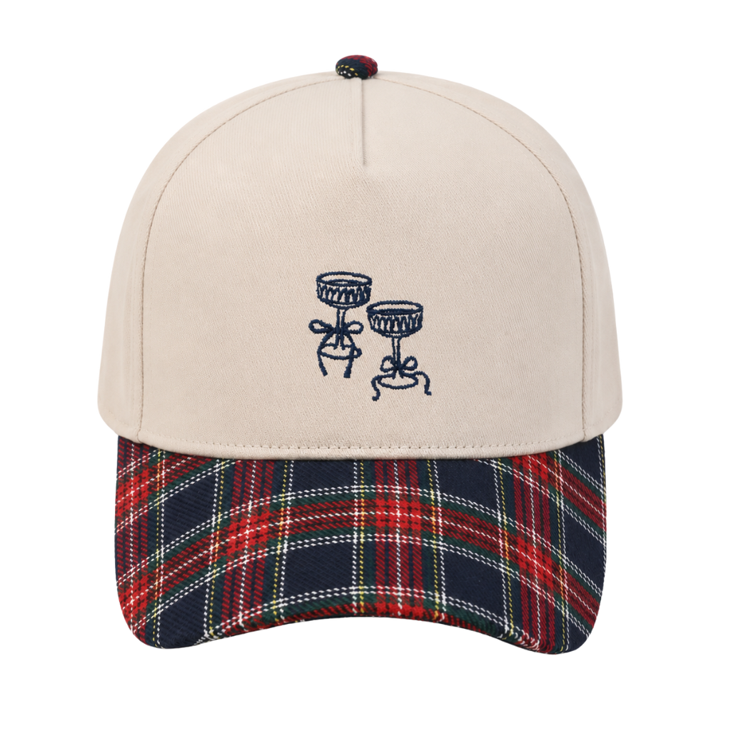 Champagne Glasses Holiday Hat