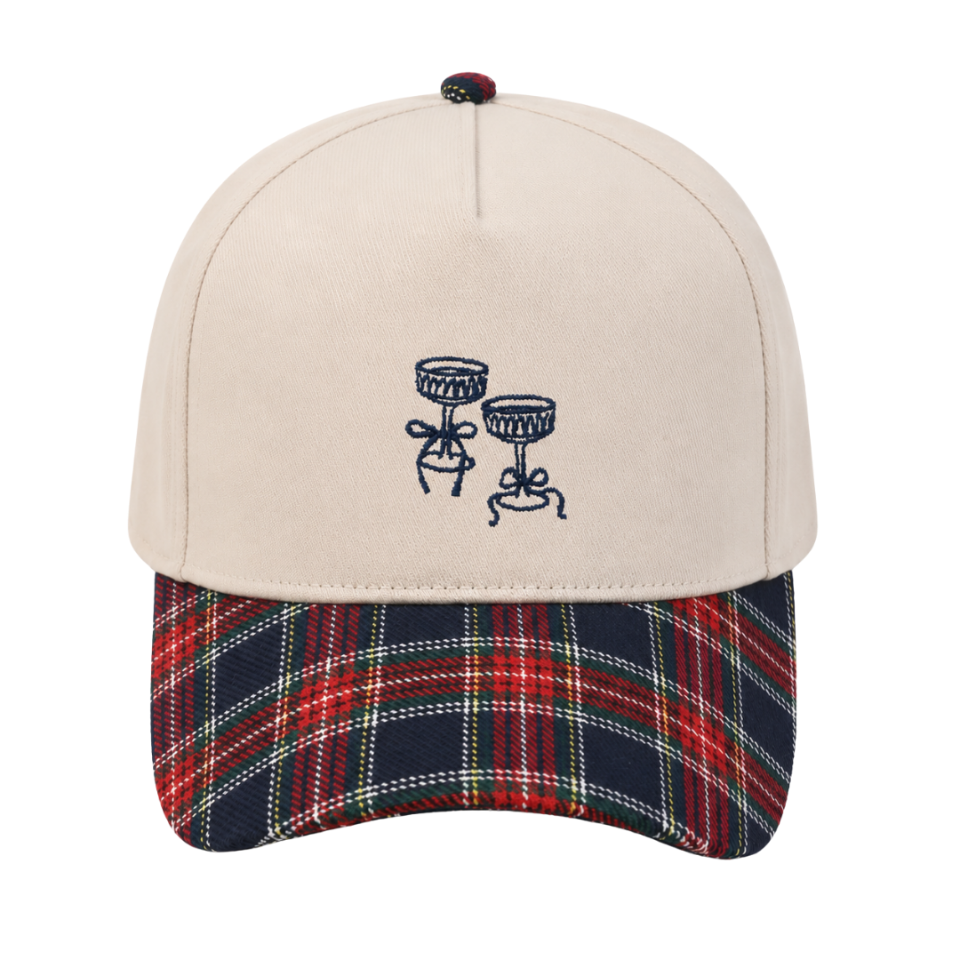 Champagne Glasses Holiday Hat