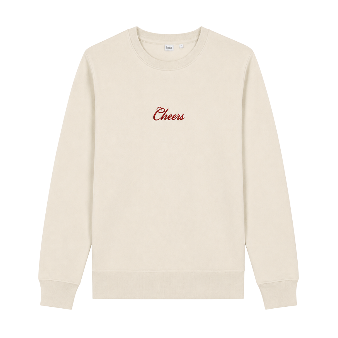 Cheers Embroidered Crewneck