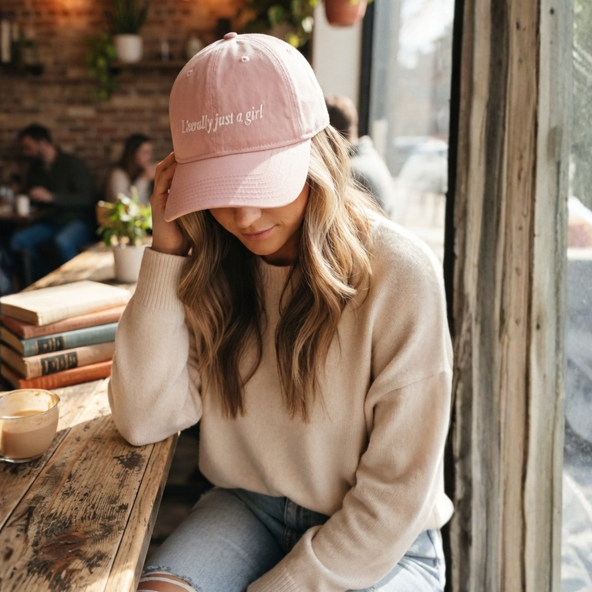 Literally Just a Girl Dad Hat