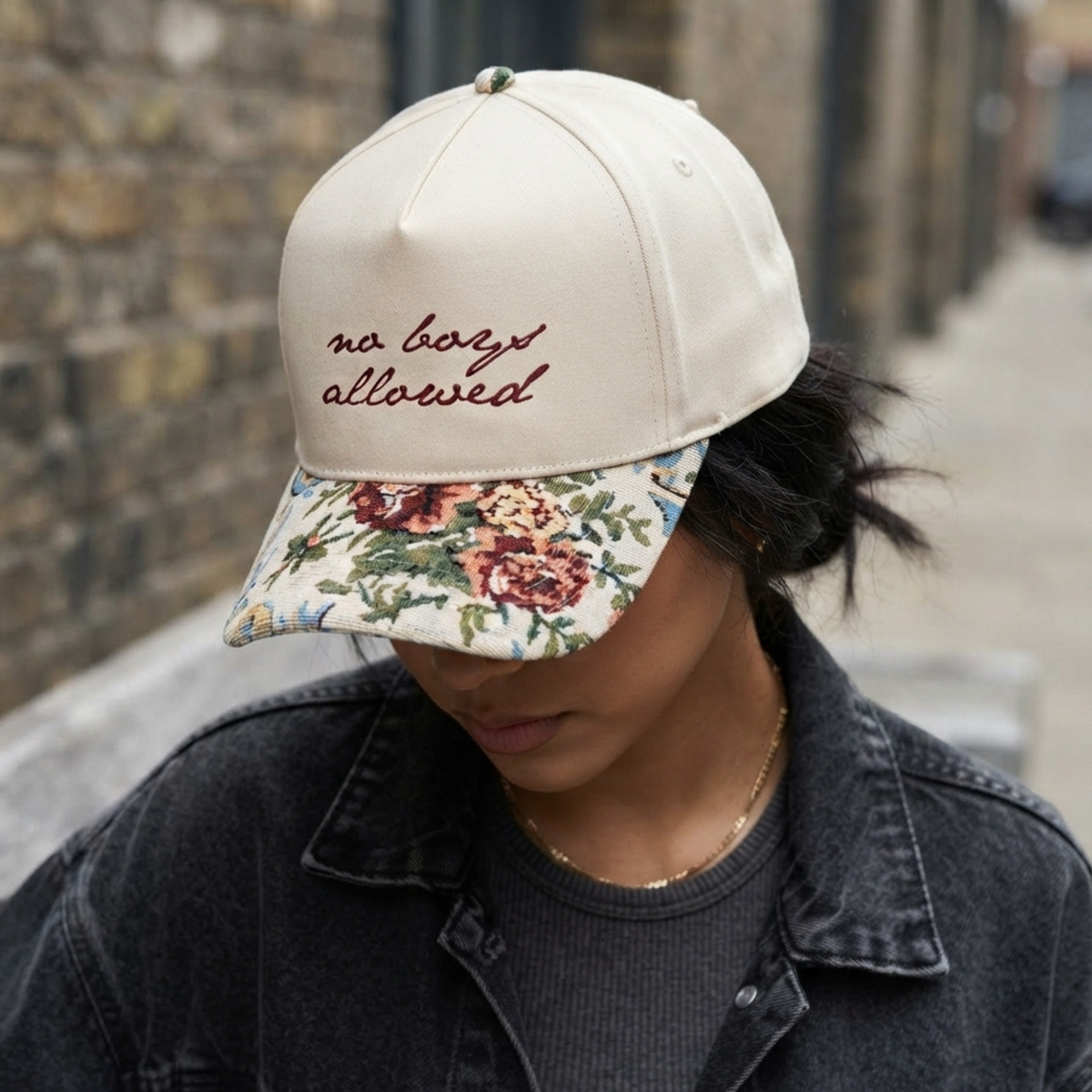 No Boys Allowed Hat