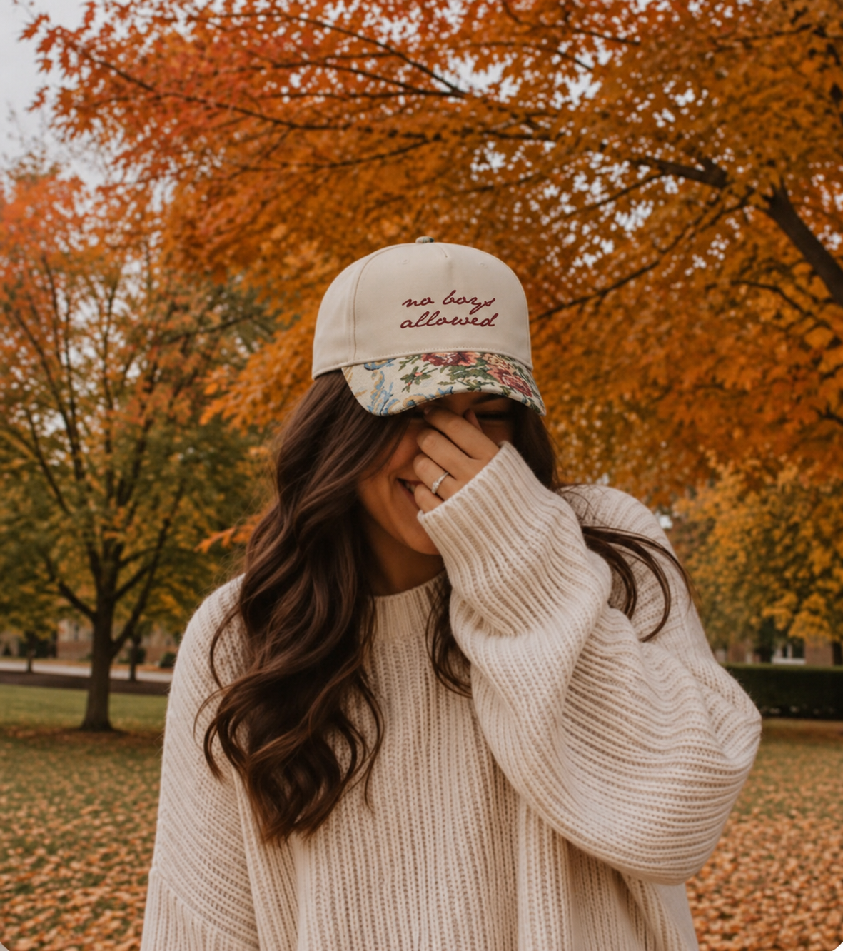 No Boys Allowed Hat