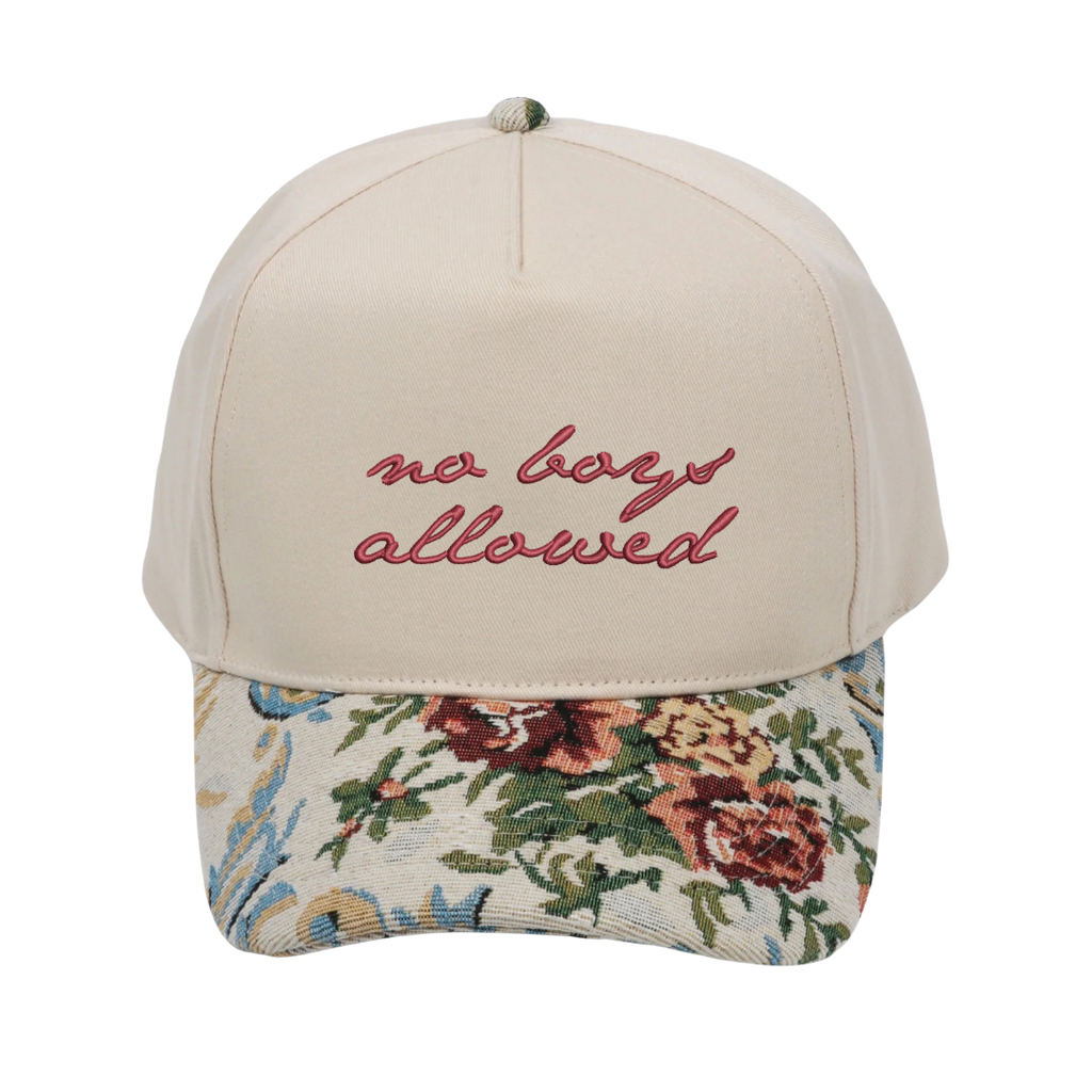 No Boys Allowed Hat