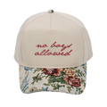 No Boys Allowed Hat