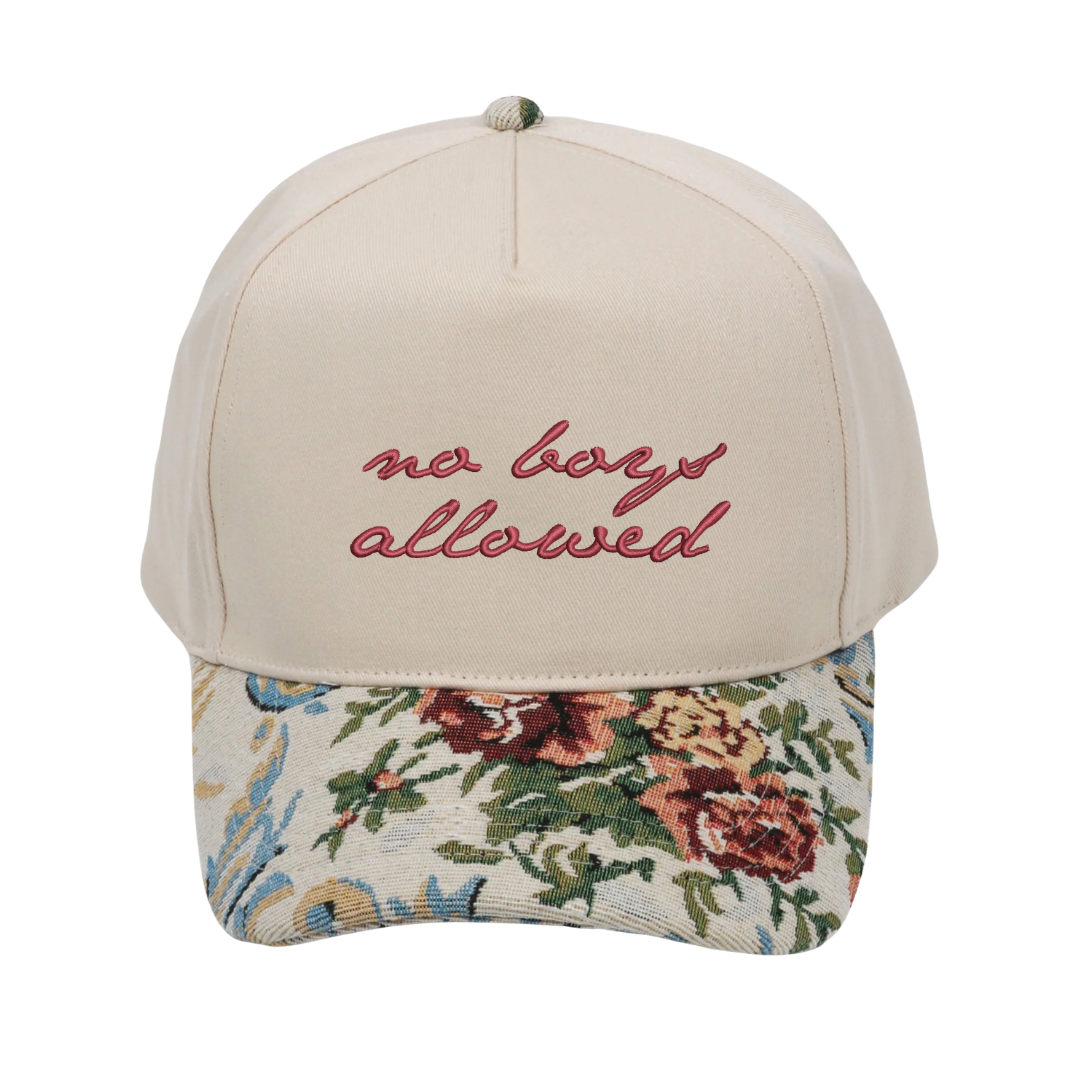 No Boys Allowed Hat